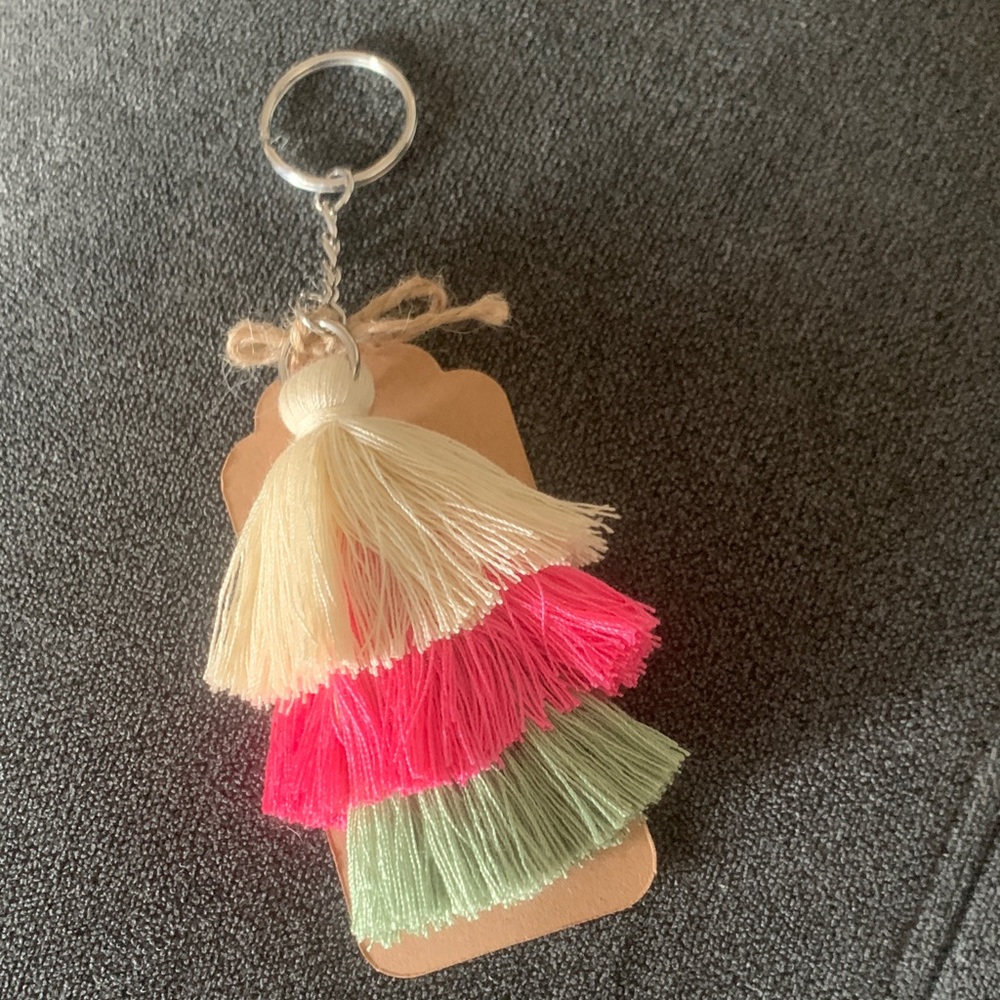 Colorful Tassel Keychain